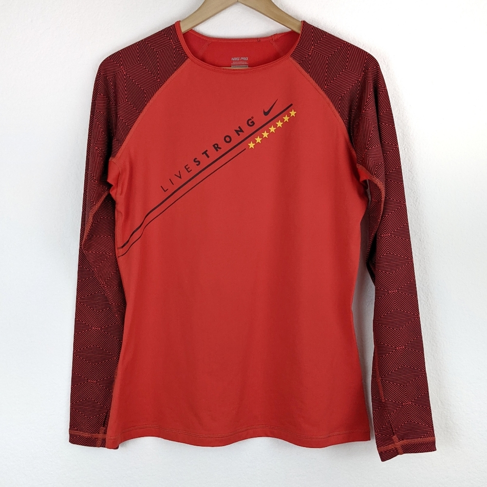 Nike Pro Livestrong Thermal Fleece Base Layer L